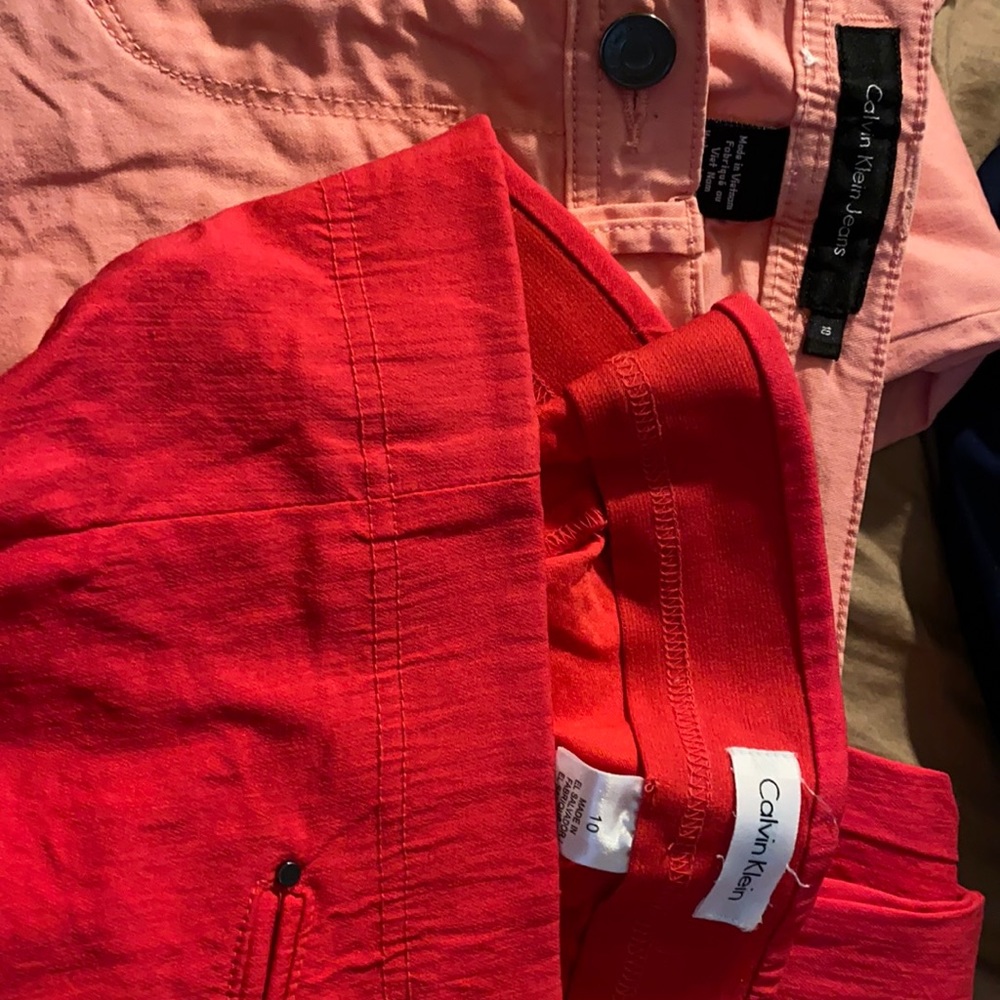 Calvin Klein Jeans 2 pairs good used condition